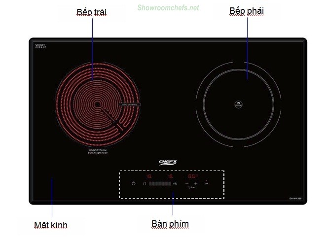 Hướng dẫn sử dụng bếp điện từ CHEF’S EH-MIX366 / EH-DIH366 (P4)